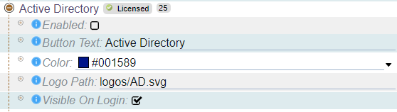 Active Directory Menu